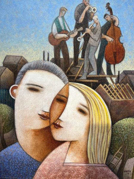 The Lovers by Jiri Borsky (Original) - Jiri Borsky - Watergate Contemporary