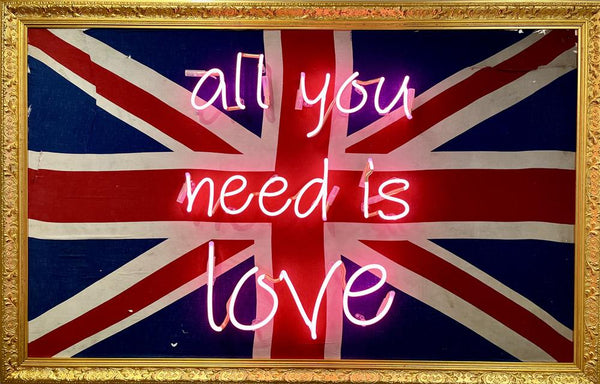 All You Need Is Love - illuminati Neon - Watergate Contemporary