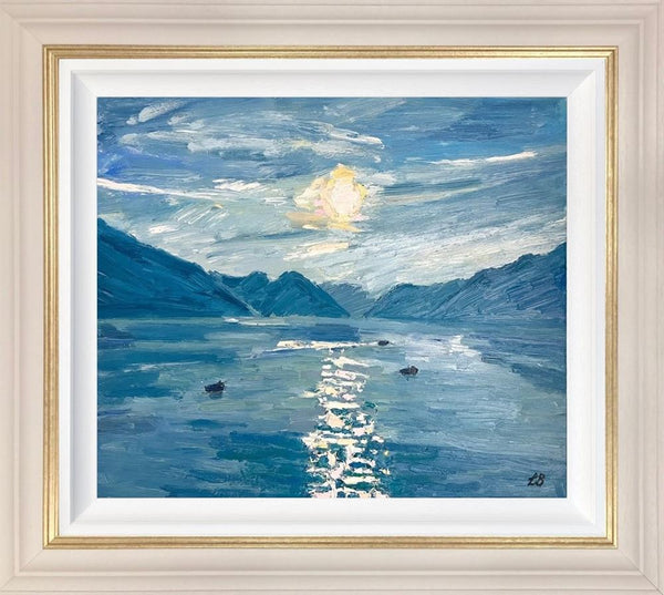 Blue Lake (Lake Como) - Leila Barton - Watergate Contemporary