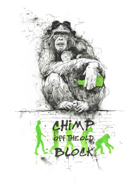 Chimp Off The Old Block by Scott Tetlow - Scott Tetlow - Watergate Contemporary