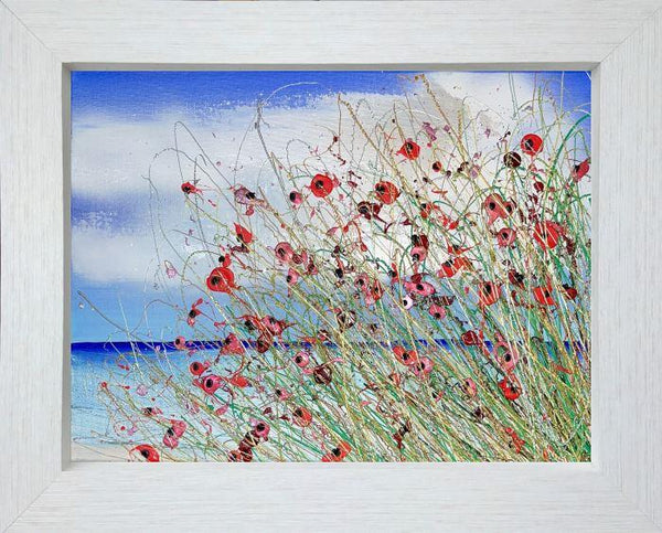 Coastal Walk Poppies I - Lisa Pang - Watergate Contemporary