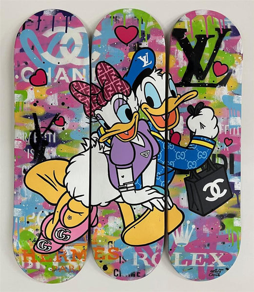 Daisy Love – Skate Deck - Emily Crook - Watergate Contemporary