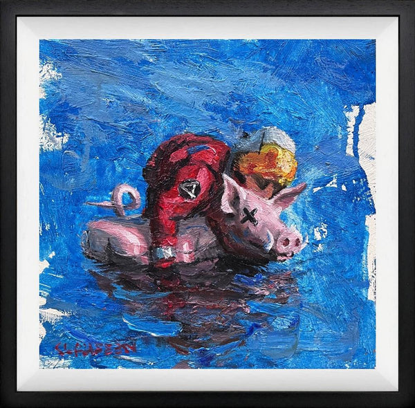 Don't Ever Wrestle With A Pig Study - Andreas Claussen - Watergate Contemporary