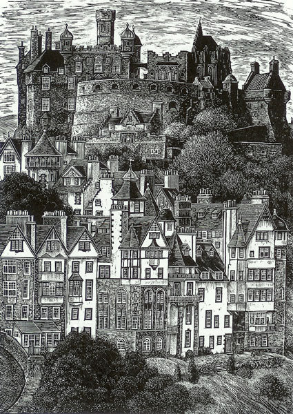 Edinburgh Castle - Sue Scullard - Watergate Contemporary