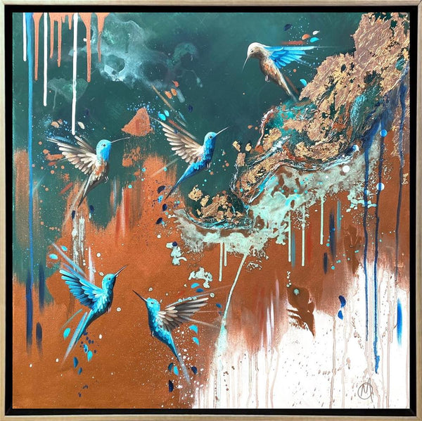 Emerald Feathers - Mellisuga - Watergate Contemporary