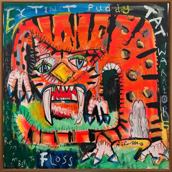 Extinct Puddy Tat Warrior - Michael Abrams - Watergate Contemporary