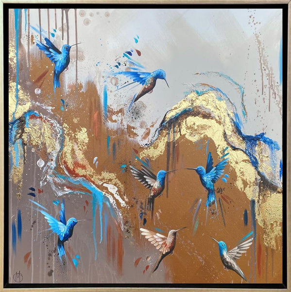Feathered Sapphires - Mellisuga - Watergate Contemporary