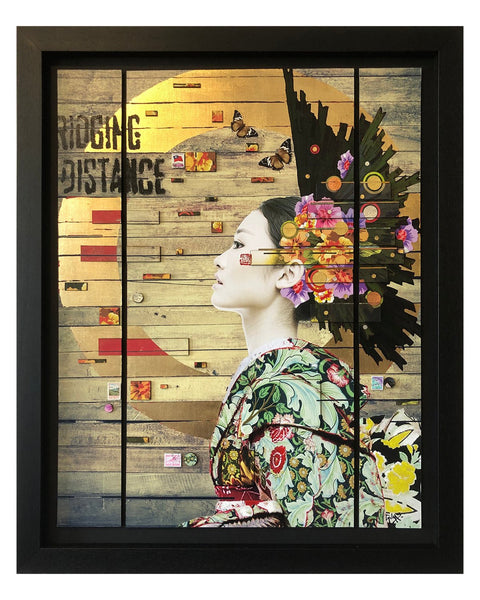 Foo Koo Byobu in Layers in Gold Leaf (AP1) by Gareth Tristan Evans - Gareth Tristan Evans - Watergate Contemporary