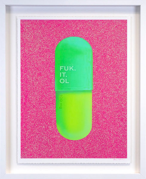 Fuk. It. Ol by Emma Gibbons (Hot Pink) - Emma Gibbons - Watergate Contemporary