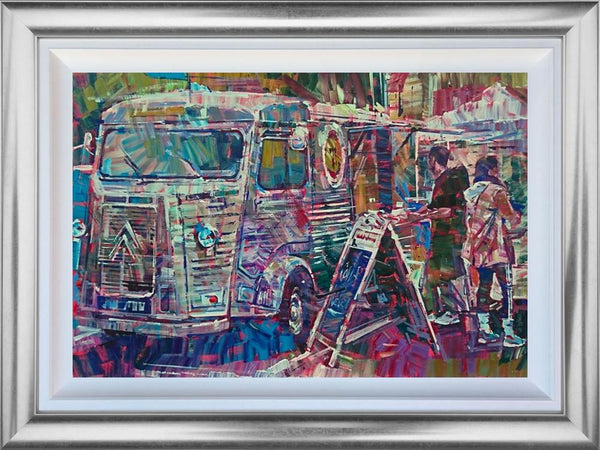 Grabbing a Coffee - Colin Brown - Watergate Contemporary