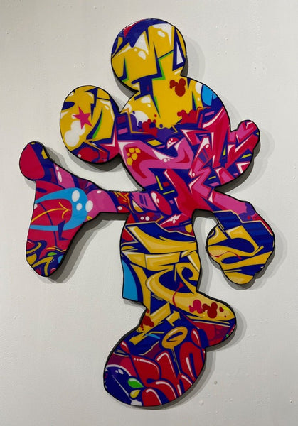 Graffiti Mickey by Dirty Hans - Dirty Hans - Watergate Contemporary