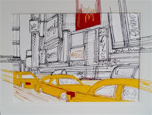 Hailing a Cab - Edward Waite - Watergate Contemporary