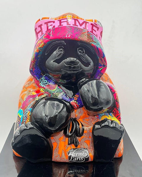 Hermes Boxing Panda (Pink) - Naor - Watergate Contemporary