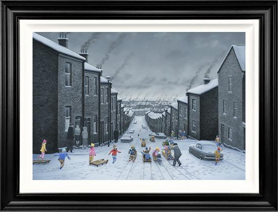 Hold On To Your Hats - Canvas Deluxe Artist Proof - Leigh Lambert - Watergate Contemporary