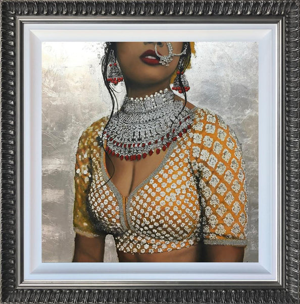 Indian Couture ~ Silver - Linda Charles - Watergate Contemporary