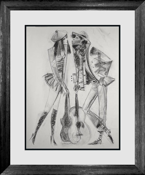 Jazz Duet – Original Study - Andrei Protsouk - Watergate Contemporary