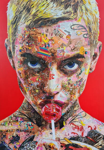 Lollipop Girl by Virut Panchabuse (Original) - Virut Panchabuse - Watergate Contemporary