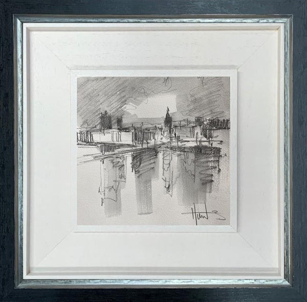 London By Night -Study - Benoit Havard - Watergate Contemporary