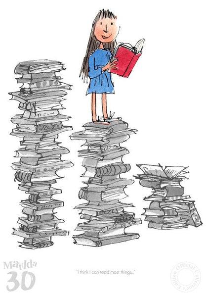 Matilda 30th: I think I can read most things... - Quentin Blake - Watergate Contemporary