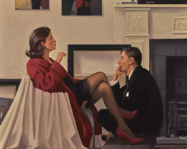 Models In The Studio (RARE) by Jack Vettriano - Jack Vettriano - Watergate Contemporary