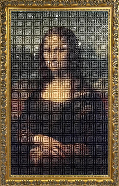 Mona Lisa - Shimmerdisc Masters - The Art Maverick - Watergate Contemporary