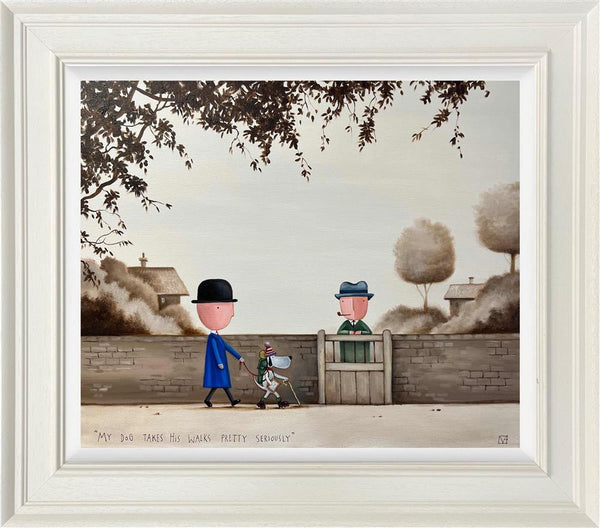 My Dog Takes His Walks Pretty Seriously - Michael Abrams - Watergate Contemporary