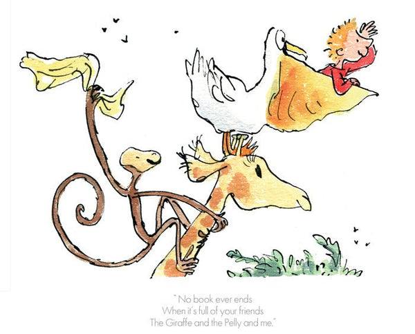 No Book Ever Ends by Quentin Blake - Quentin Blake - Watergate Contemporary