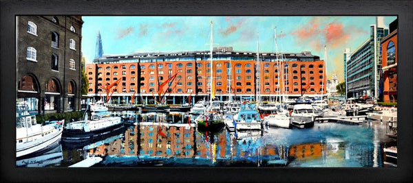 Overlooking St Katherine Dock - Paul McIntyre - Watergate Contemporary