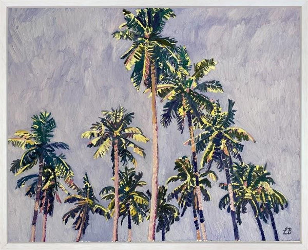 Palms And Lilac Skies - Leila Barton - Watergate Contemporary