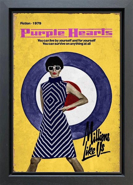 Purple Hearts - Linda Charles - Watergate Contemporary