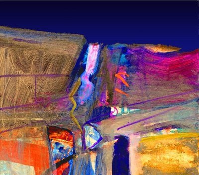 Quarry Edge by Barbara Rae RA - Barbara Rae (RA) - Watergate Contemporary