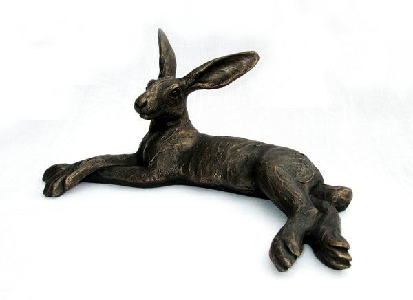 Reclining Hare by Suzie Marsh - Suzie Marsh - Watergate Contemporary