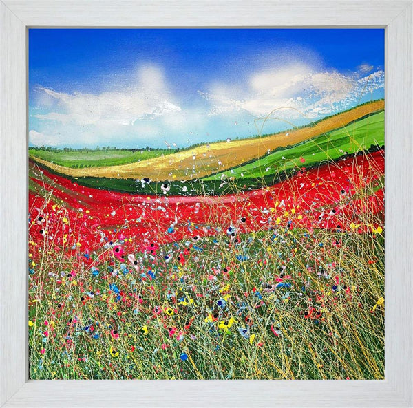 Red Flower Fields - Lisa Pang - Watergate Contemporary