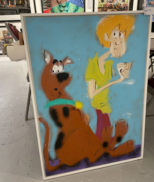Scooby and Shaggy (Original) by Matt Wilde - Matt Wilde - Watergate Contemporary