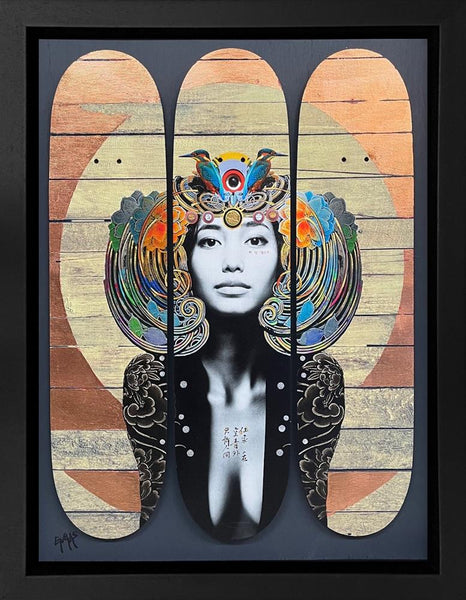 Sphinx Malakbel Flat Skate Deck - The Trunk Of Funk - Watergate Contemporary