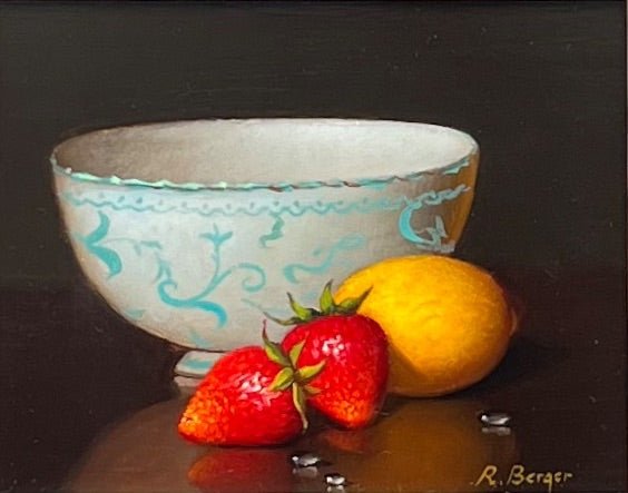 Strawberries and Lemon by Ronald Berger (Original) - Ronald Berger - Watergate Contemporary