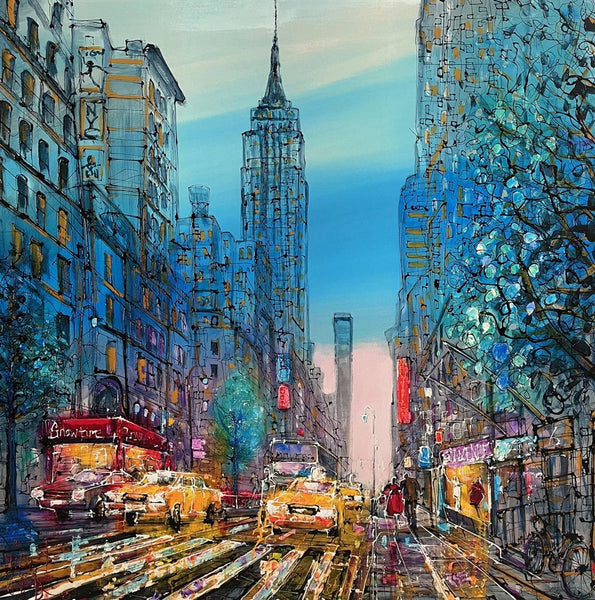 The Big Apple - Canvas Deluxe - Nigel Cooke - Watergate Contemporary
