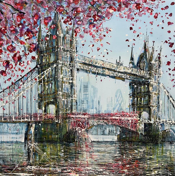 Tower Glows – XL Canvas Deluxe - Nigel Cooke - Watergate Contemporary