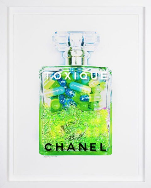 Toxique Chanel Green (Deluxe) by Emma Gibbons - Emma Gibbons - Watergate Contemporary