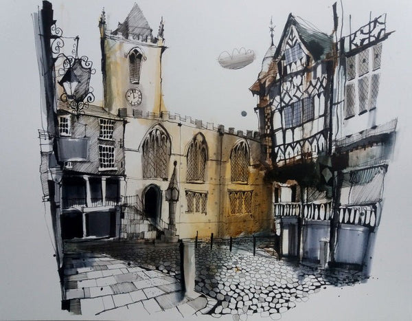 Upper Bridge Street by Ian Fennelly - Ian Fennelly - Watergate Contemporary