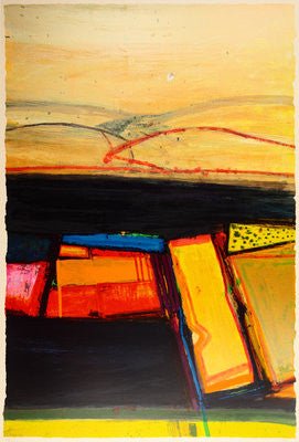 Yesnaby Gold by Barbara Rae RA - Barbara Rae (RA) - Watergate Contemporary