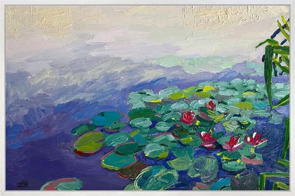 A Day of Pink Water Lilies - Leila Barton - Watergate Contemporary