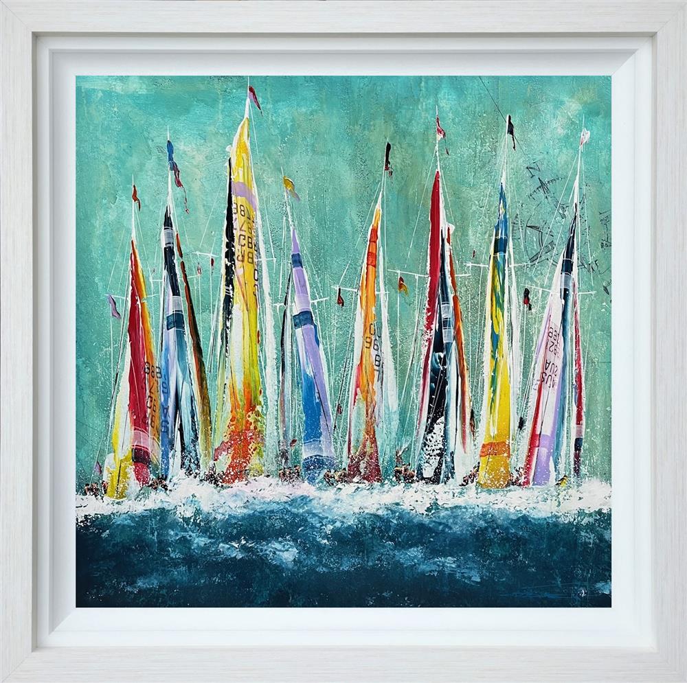 A Race To The Finish - Dale Bowen - Marine Scenes - Watergate Contemporary