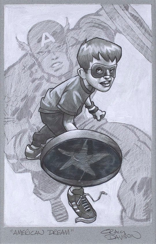 American Dream (Sketch) - Craig Davison - Watergate Contemporary