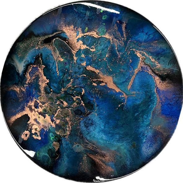 Banquet Of Teal - Brenda Herd - Watergate Contemporary