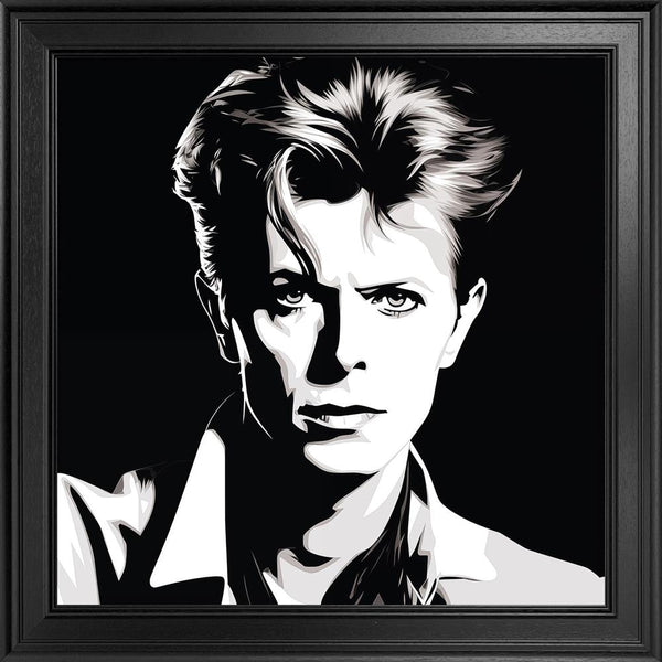 Bowie - Monochrome Fabrica Series - The Art Maverick - Watergate Contemporary