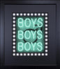 Boys, Boys, Boys (Turquoise) by Courty - Courty - Watergate Contemporary