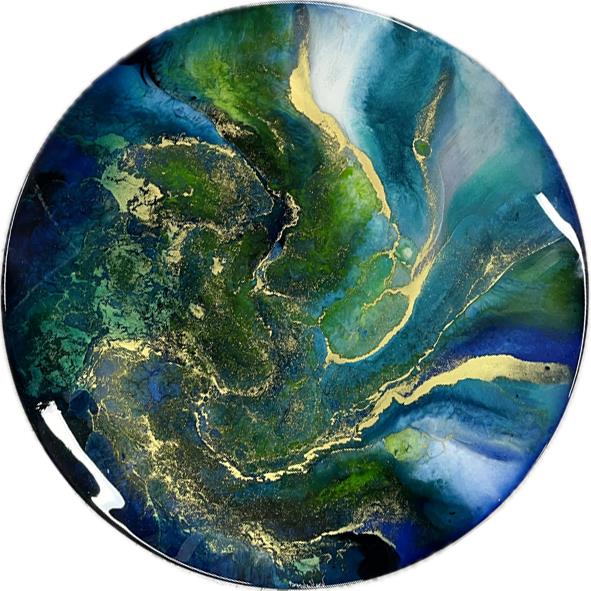 Caribbean Blue - Brenda Herd - Watergate Contemporary