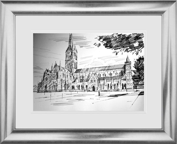 Cathedral Spire- Sketch - Colin Brown - Watergate Contemporary