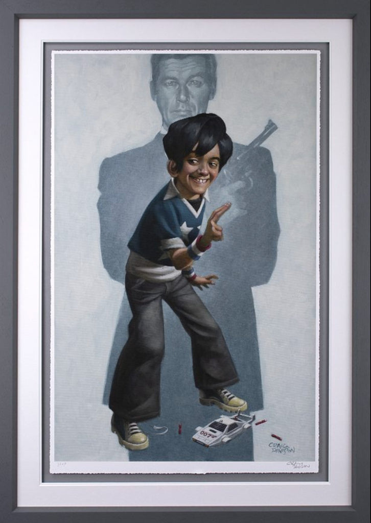 Dan With The Golden Gun by Craig Davison - Craig Davison - Watergate Contemporary
